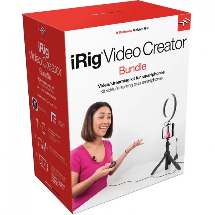 IK Multimedia iRig Video Creator Bundle 直播套組 (領夾式)